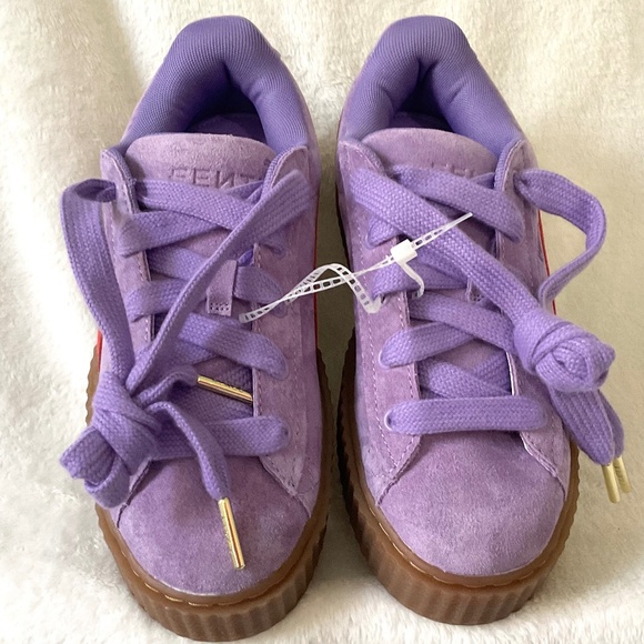 Puma Fenty Rihanna Platform Sneakers Suede Y2K Retro Creeper Size 7 - Picture 5 of 16